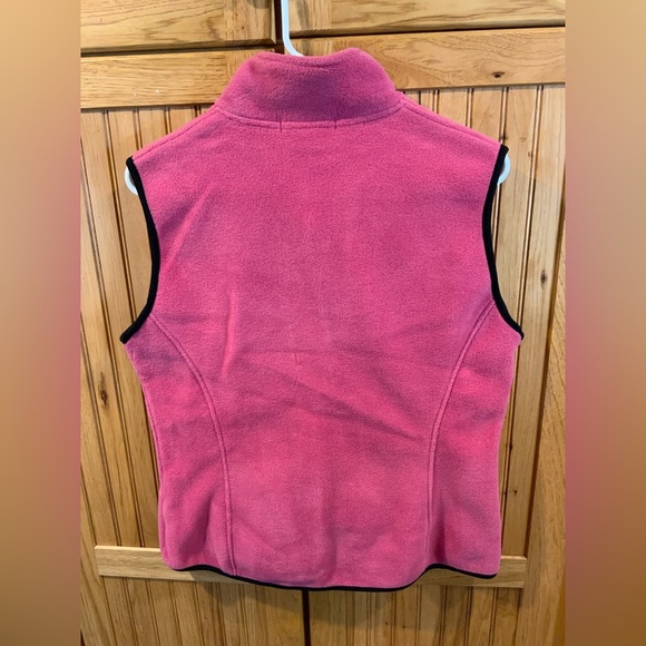 Port Authority Vibrant Pink Fleece Vest - Picture 2 of 2